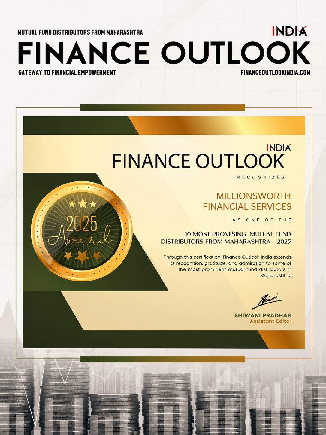 Finance Outlook 2025 Award